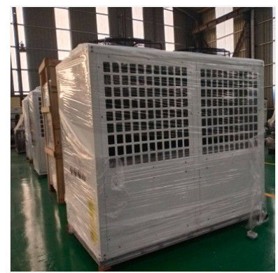 50Hz ASHP 가열 공기 열원 히트 펌프 시스템 400KW Dc는 열 펌프를 강화했습니다