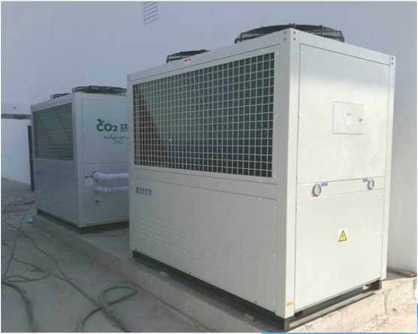옥외 고열 R744 이산화탄소 열 펌프 Eco 친절한 70C 90C