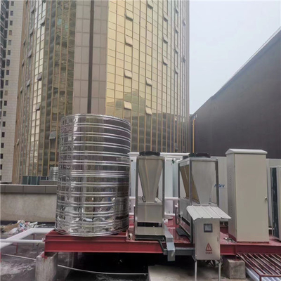 저온을 위한 18KW 이산화탄소 R744 공기 열원 히트 펌프 온수기 에위
