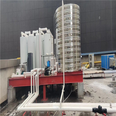 저온을 위한 18KW 이산화탄소 R744 공기 열원 히트 펌프 온수기 에위