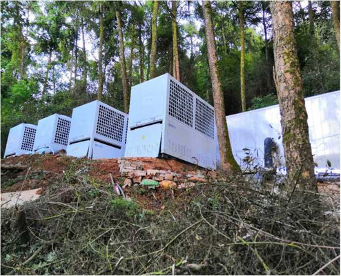 R744 이산화탄소 공기가 냉각 뜨거운 물을 덥히기 위한 열 펌프 160kW 상용을 급수합니다