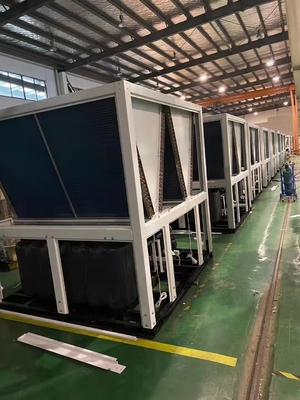 도살장을 위한 52Kw R410A 저온 가변 주파수 층계형 열 펌프