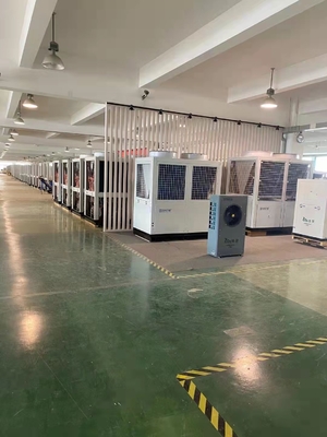 도살장을 위한 52Kw R410A 저온 가변 주파수 층계형 열 펌프