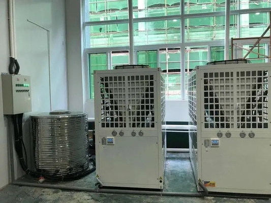 층계형 공기 열원 히트 펌프 25Kw R410A 차게하는 90 도 뜨거운 물
