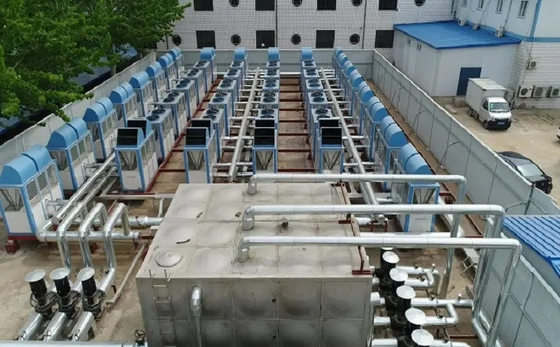 광산 회사를 위한 뜨거운 물 R134a R410A 층계형 열 펌프 150Kw