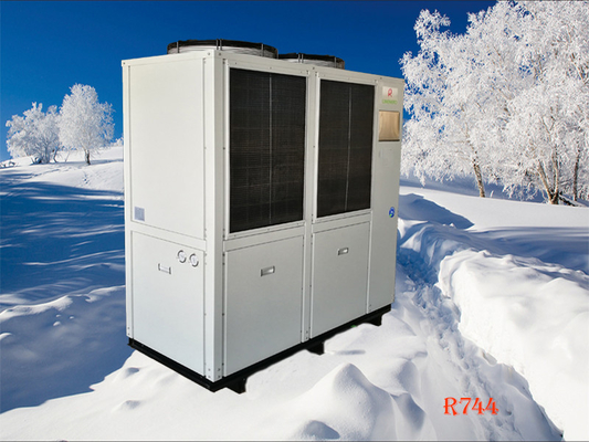 이산화탄소 층계형 AC 인버터 열 펌프 필수적 저온 45Kw