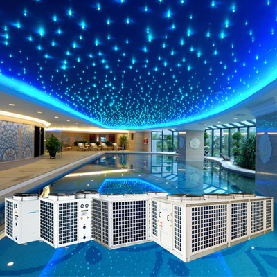 이산화탄소 층계형 AC 인버터 열 펌프 필수적 저온 45Kw