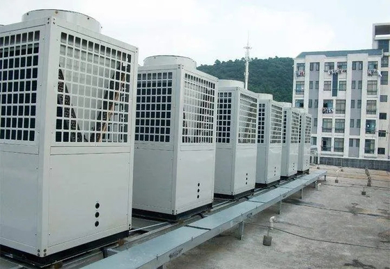 학교 대학 난방과 뜨거운 물을 위한 160Kw 이산화탄소 수열원 히트 펌프